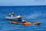 Aggelos Christoforidis reached Kos with kayak for the campaign titled “Thousand Miles”